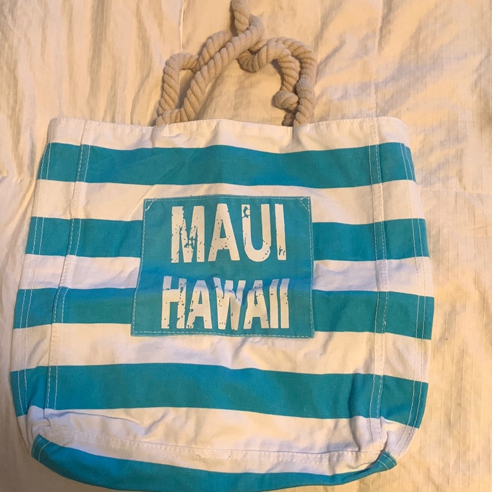 Maui beach tote grocery bag purse